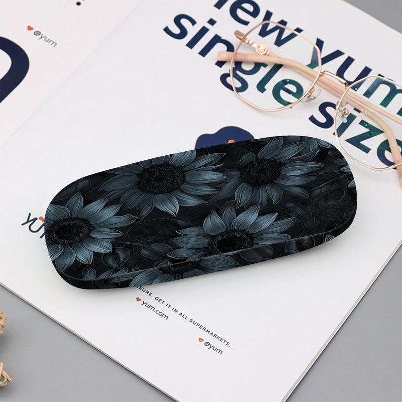 Cabreche Glasses Case Hard Shell Eyeglass Portable Glasses Eyeglasses Holder Box with Cleaning Cloth Women Girls Men Cute - Image 5